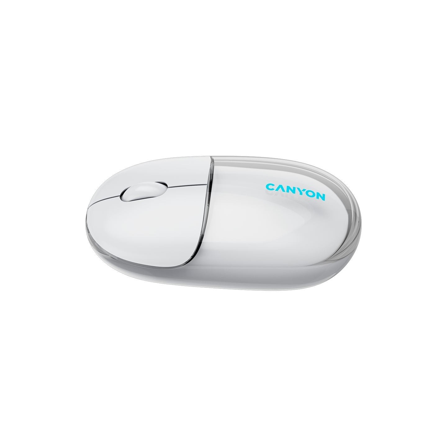 Canyon mouse OnClick 24 BT/ Wireless Transparent/White