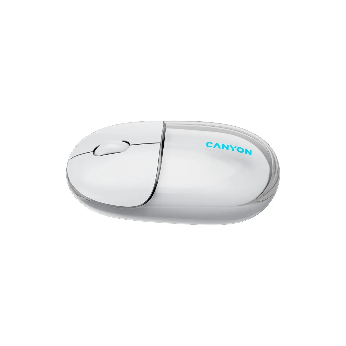 Canyon mouse OnClick 24 BT/ Wireless Transparent/White