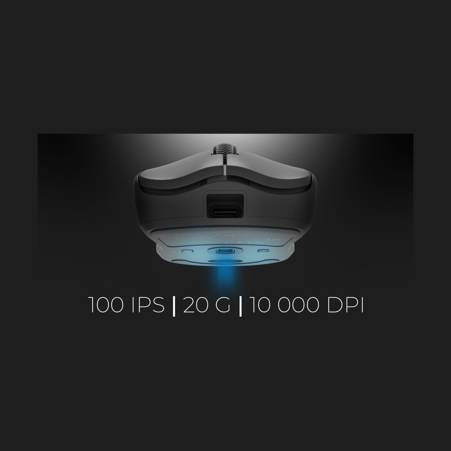 Genesis ZIRCON 500 G2 | Gaming Mouse | Wireless/Wired | 2.4 GHz, Bluetooth, USB | Black
