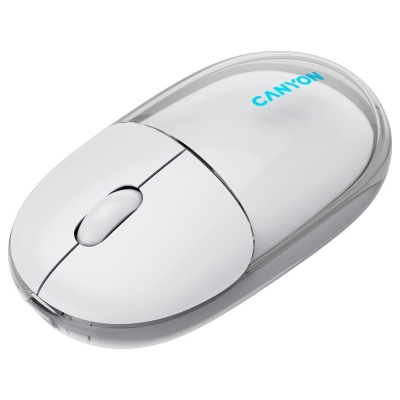 Canyon mouse OnClick 24 BT/ Wireless Transparent/White