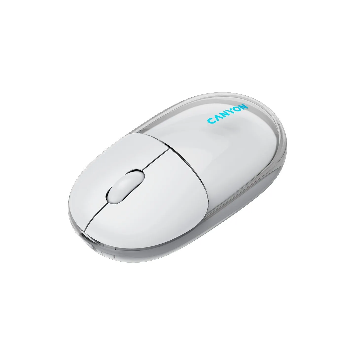Canyon mouse OnClick 24 BT/ Wireless Transparent/White