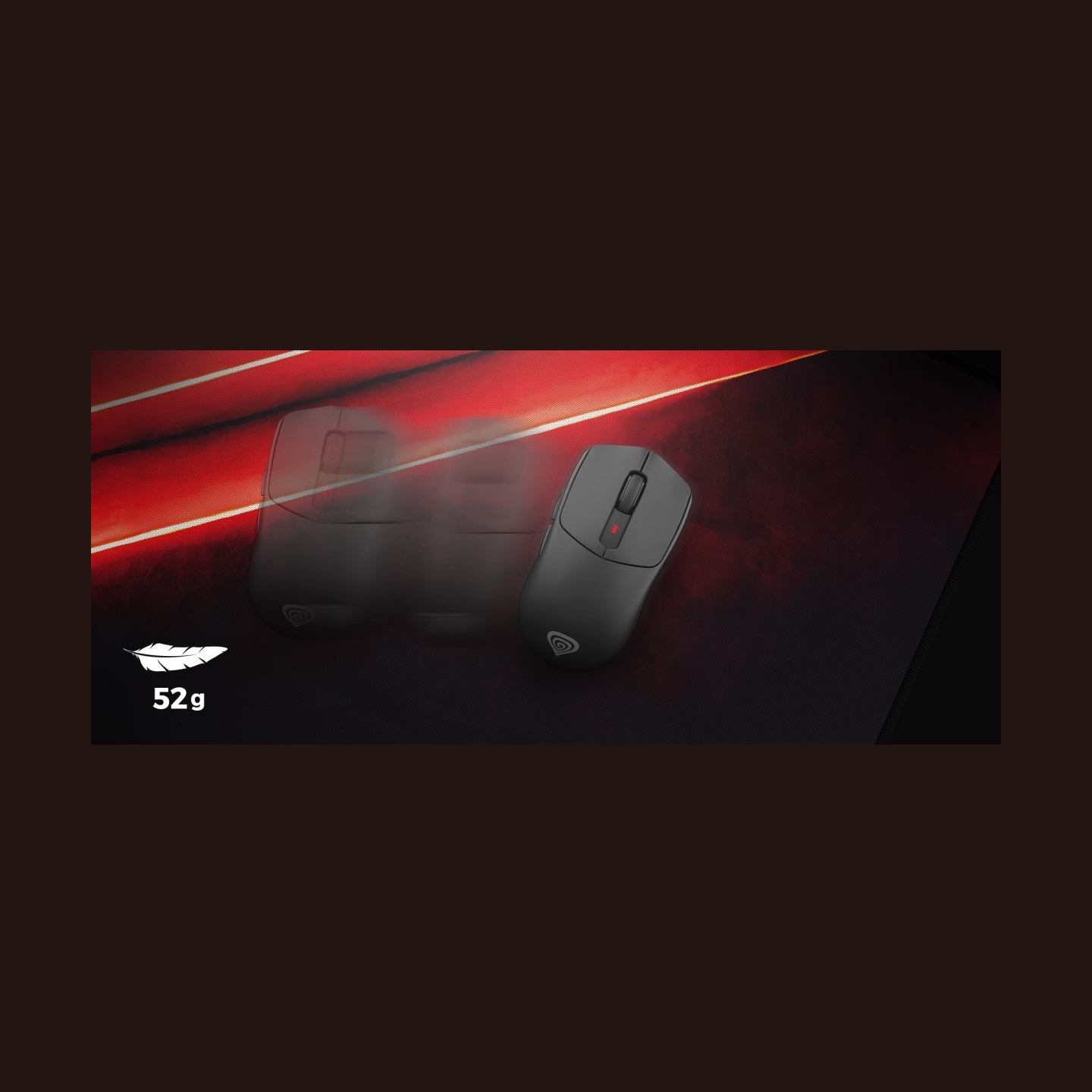 Genesis ZIRCON 500 G2 | Gaming Mouse | Wireless/Wired | 2.4 GHz, Bluetooth, USB | Black