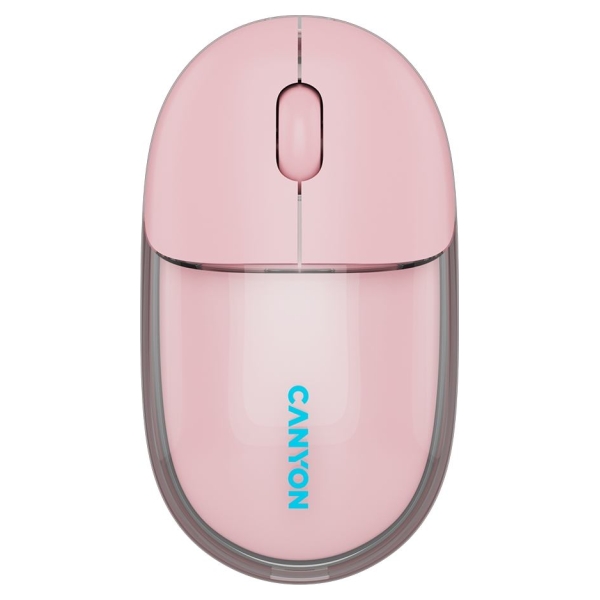Canyon mouse OnClick 24 BT/ Wireless Transparent/Pink