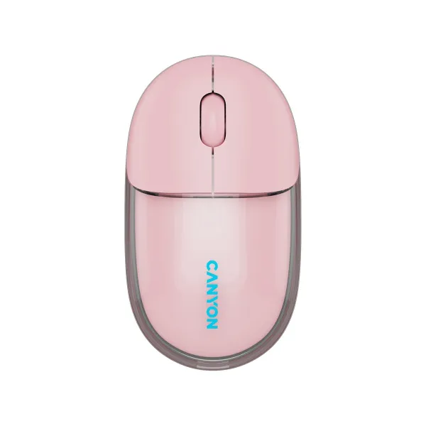 Canyon mouse OnClick 24 BT/ Wireless Transparent/Pink