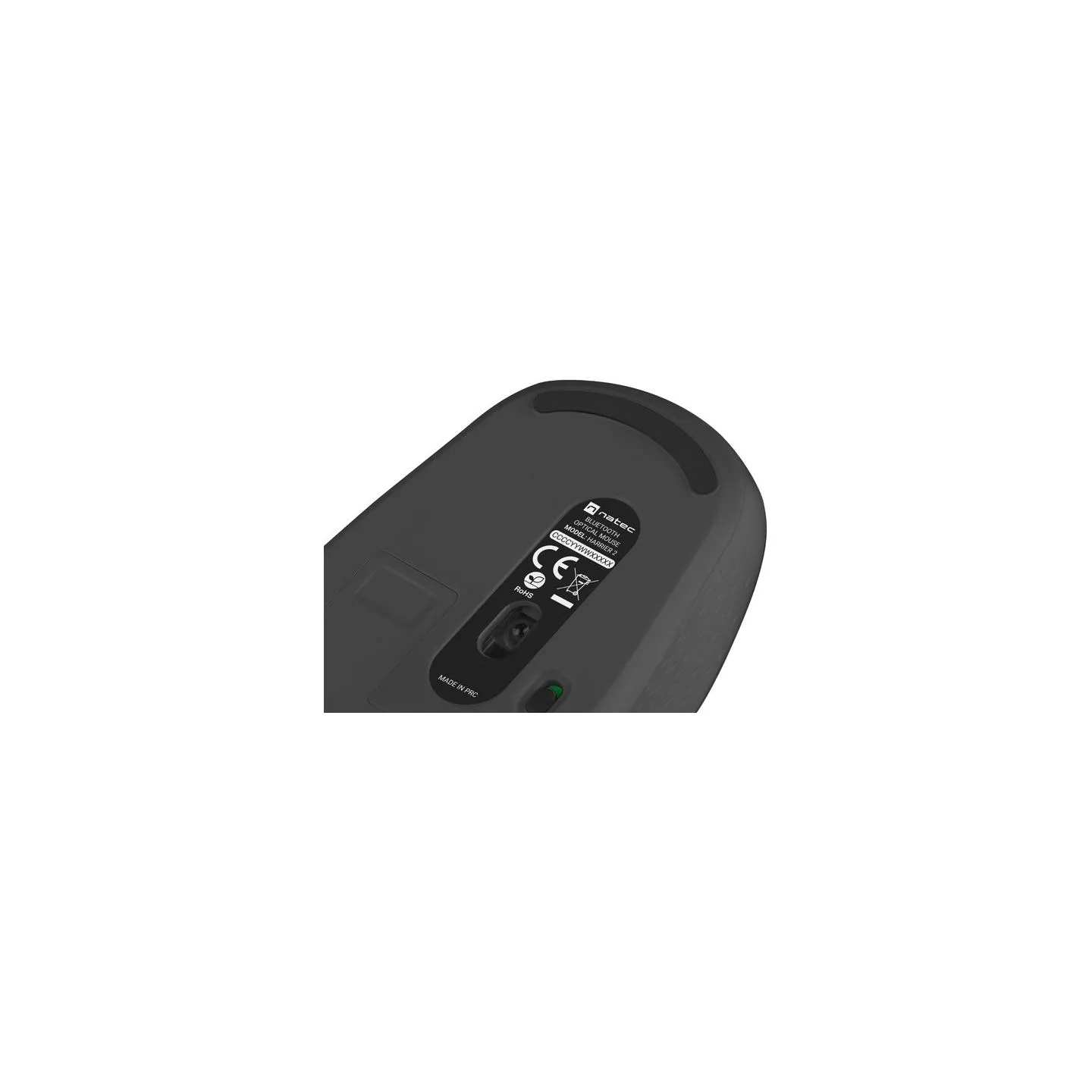 Natec | Mouse | Harrier 2 | Wireless | Bluetooth | Black