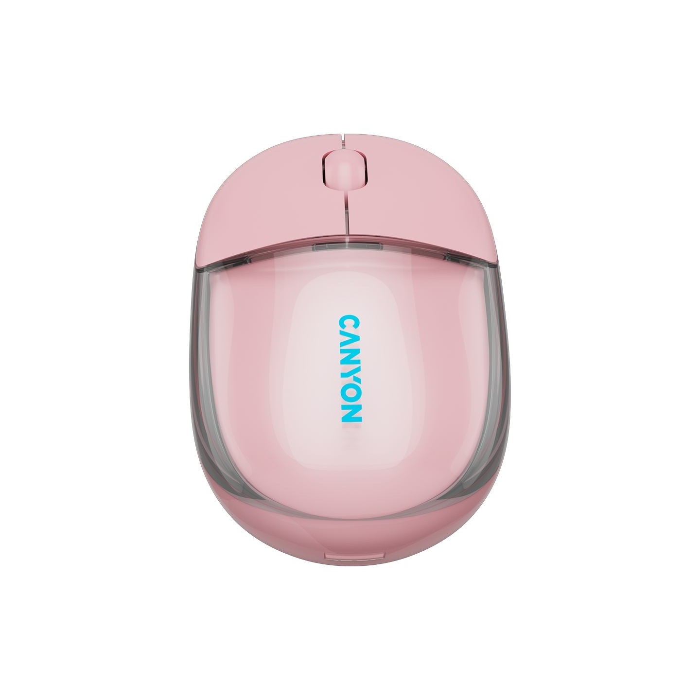 Canyon mouse OnClick 24 BT/ Wireless Transparent/Pink