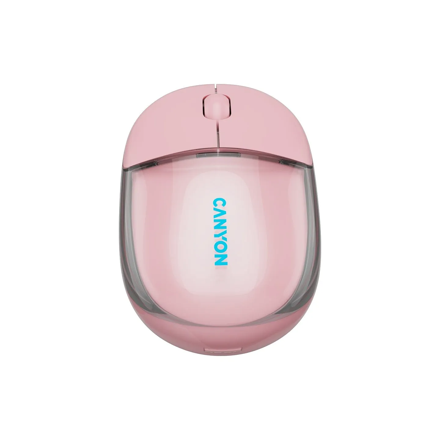 Canyon mouse OnClick 24 BT/ Wireless Transparent/Pink