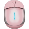 Canyon mouse OnClick 24 BT/ Wireless Transparent/Pink