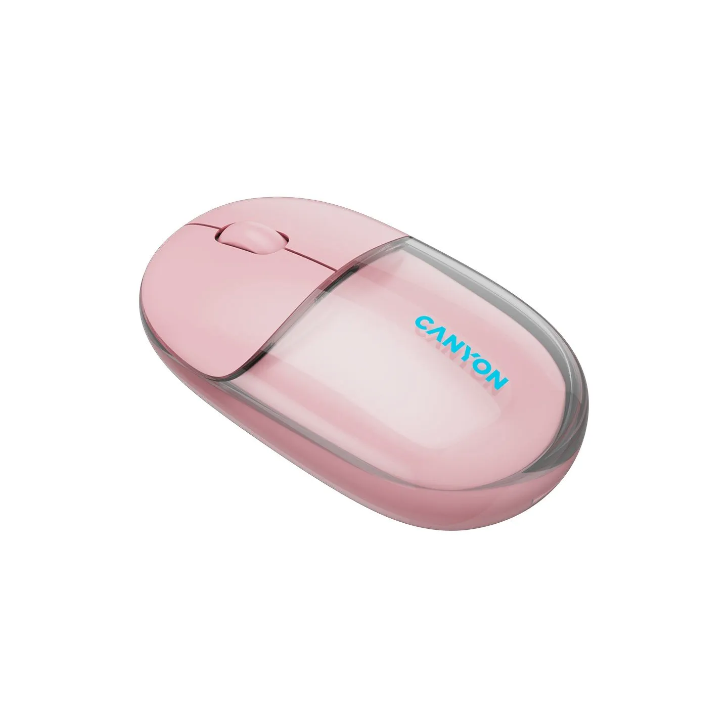 Canyon mouse OnClick 24 BT/ Wireless Transparent/Pink