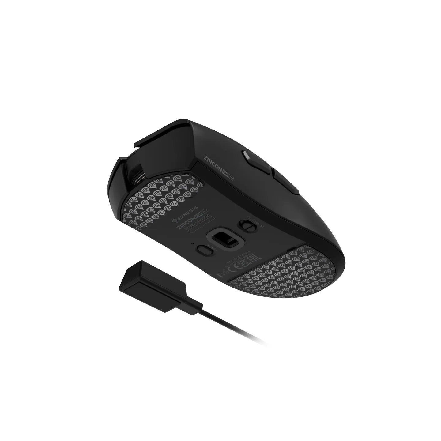 Genesis Gaming Mouse | Zircon 880 Pro 8k | Wireless | 2.4GHz, Bluetooth | Black