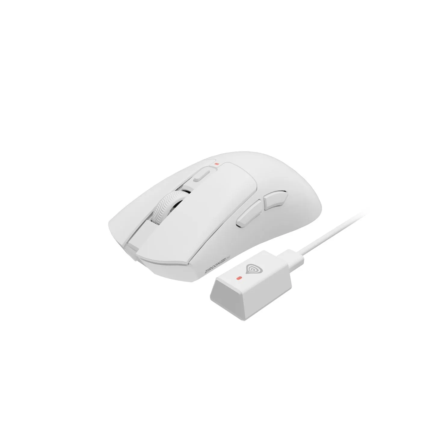 Genesis Gaming Mouse | Zircon 880 Pro 8k | Wireless | 2.4GHz, Bluetooth | White