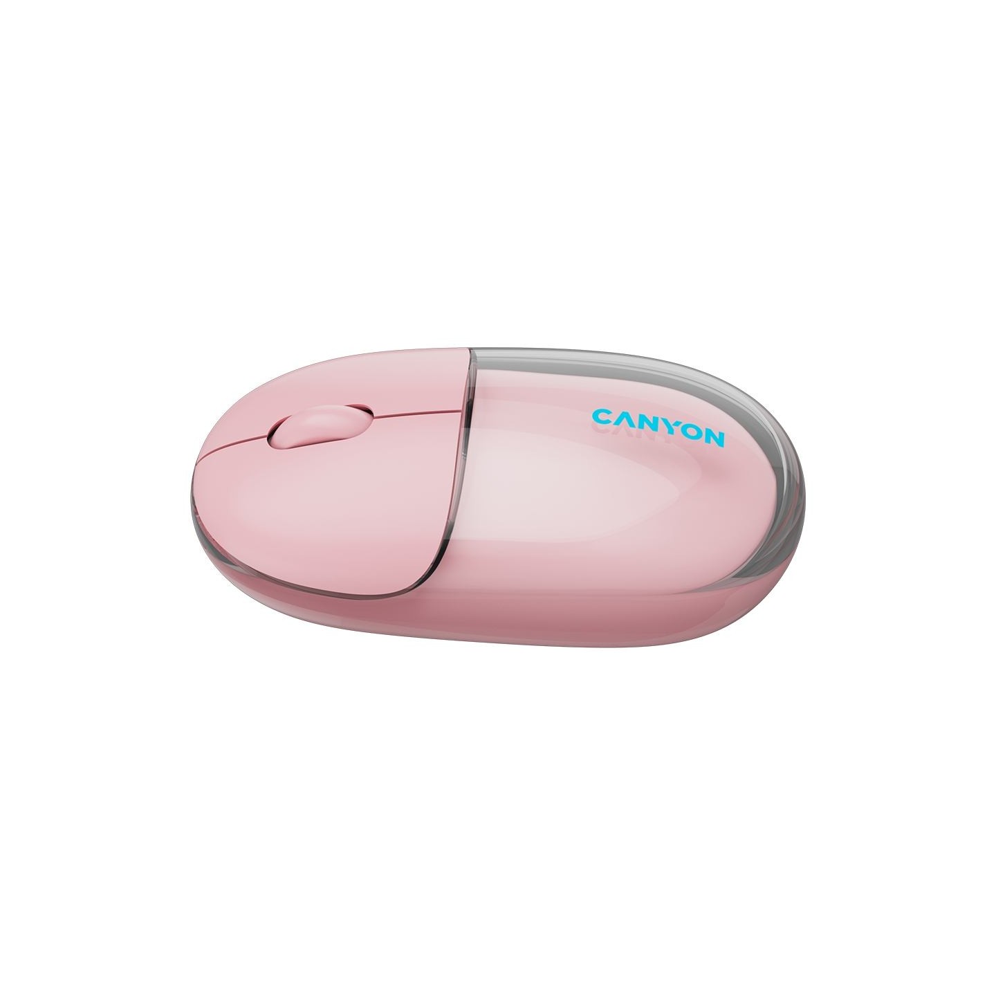 Canyon mouse OnClick 24 BT/ Wireless Transparent/Pink