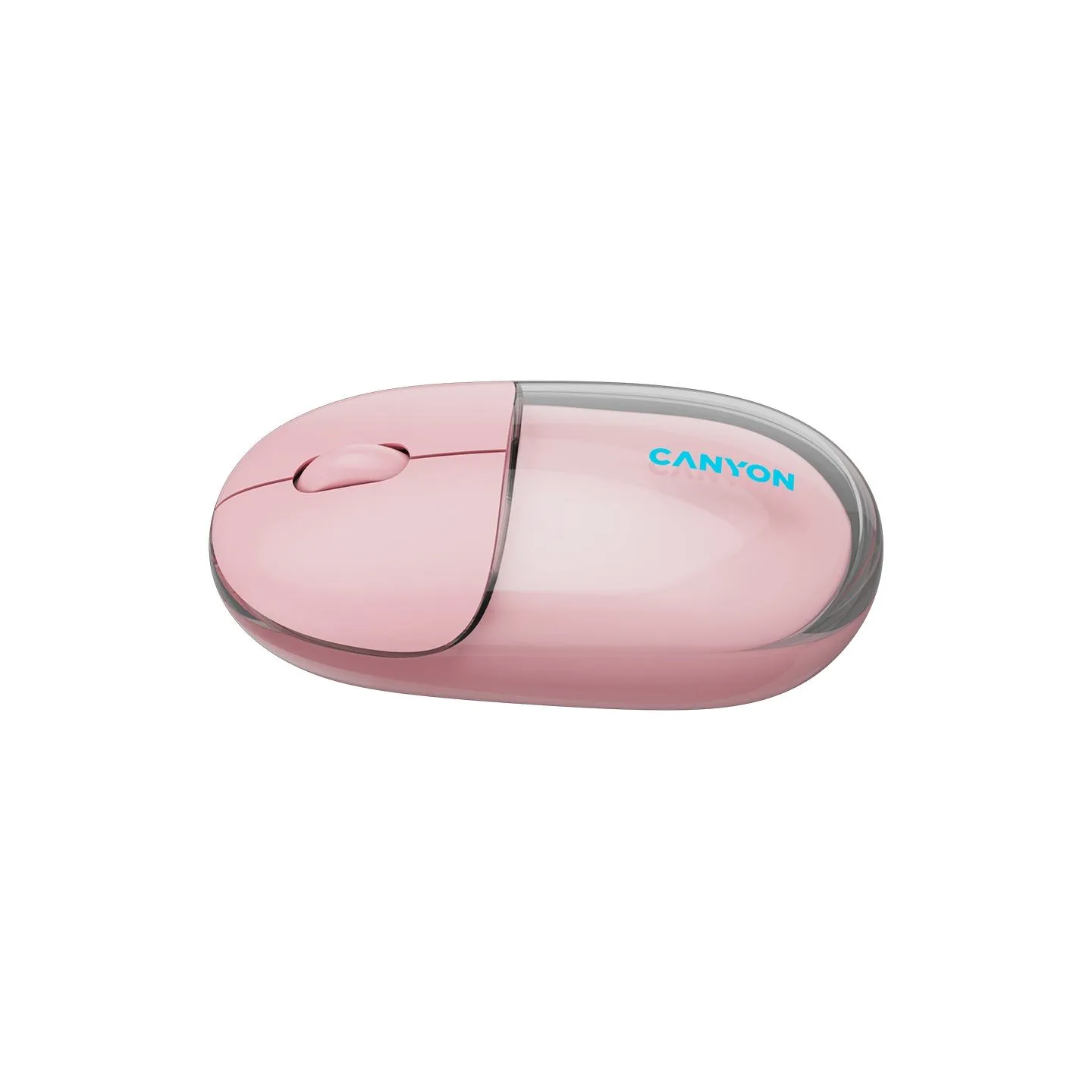 Canyon mouse OnClick 24 BT/ Wireless Transparent/Pink