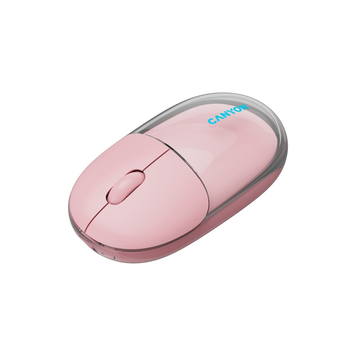 Canyon mouse OnClick 24 BT/ Wireless Transparent/Pink