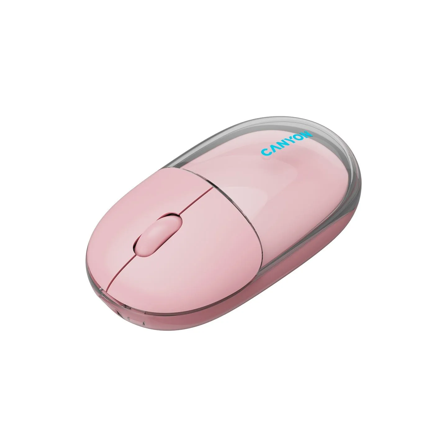 Canyon mouse OnClick 24 BT/ Wireless Transparent/Pink