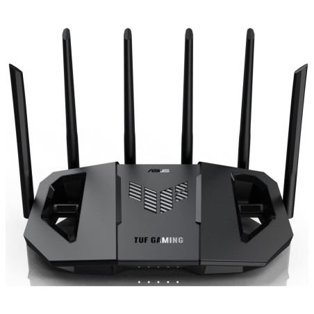Asus | Dual Band WiFi 7 Extendable Gaming Router | TUF Gaming BE6500 | 802.11be | 6500 Mbit/s | Ethernet LAN (RJ-45) ports 4 | M