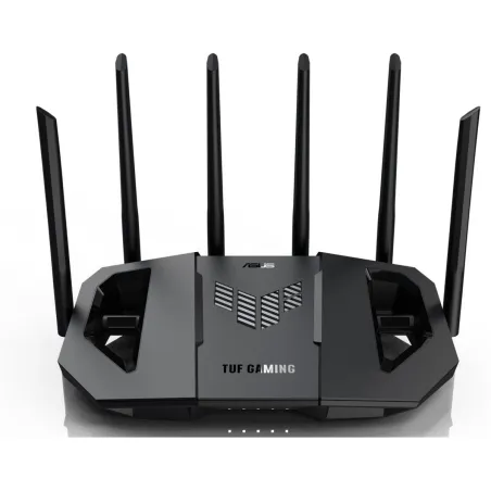 Asus | Dual Band WiFi 7 Extendable Gaming Router | TUF Gaming BE6500 | 802.11be | 6500 Mbit/s | Ethernet LAN (RJ-45) ports 4 | M