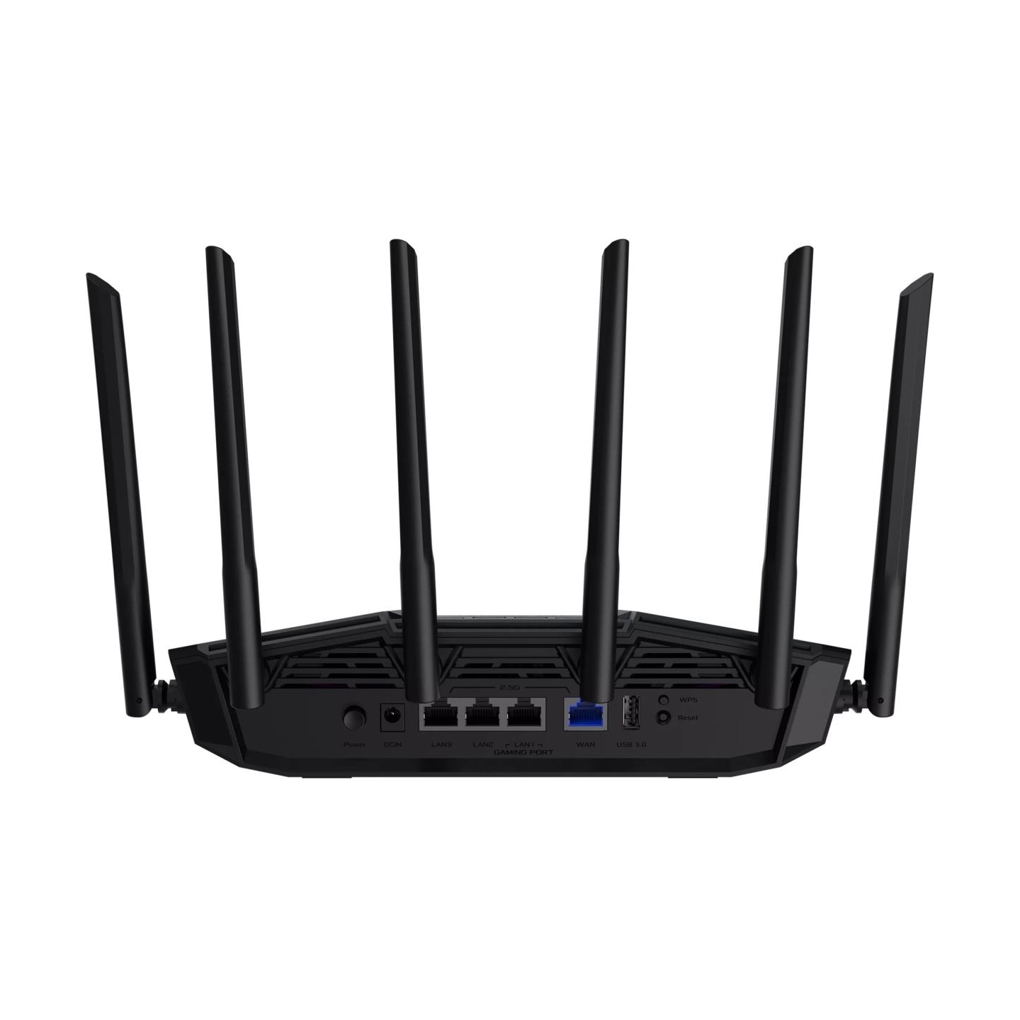 Asus | Dual Band WiFi 7 Extendable Gaming Router | TUF Gaming BE6500 | 802.11be | 6500 Mbit/s | Ethernet LAN (RJ-45) ports 4 | M