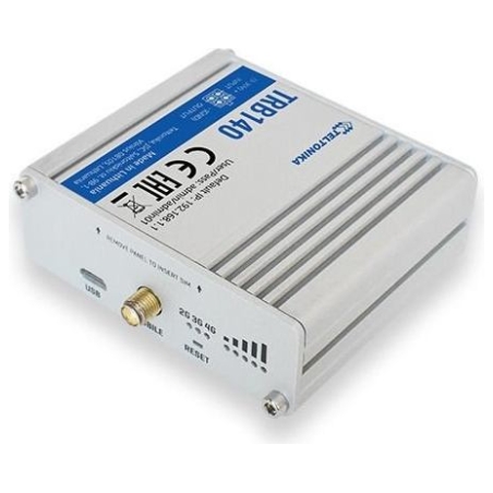 Teltonika LTE Router | TRB140 | No Wi-Fi | 10/100/1000 Mbit/s | Ethernet LAN (RJ-45) ports 1 | Mesh Support No | MU-MiMO No | 2G