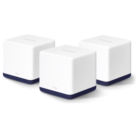 Mercusys AC1900 Whole Home Mesh Wi-Fi System | Halo H50G (3-Pack) | 802.11ac | 1300+600 Mbit/s | Ethernet LAN (RJ-45) ports 3 | 