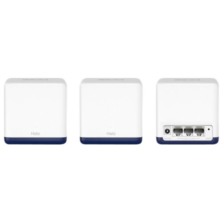 Mercusys AC1900 Whole Home Mesh Wi-Fi System | Halo H50G (3-Pack) | 802.11ac | 1300+600 Mbit/s | Ethernet LAN (RJ-45) ports 3 | 