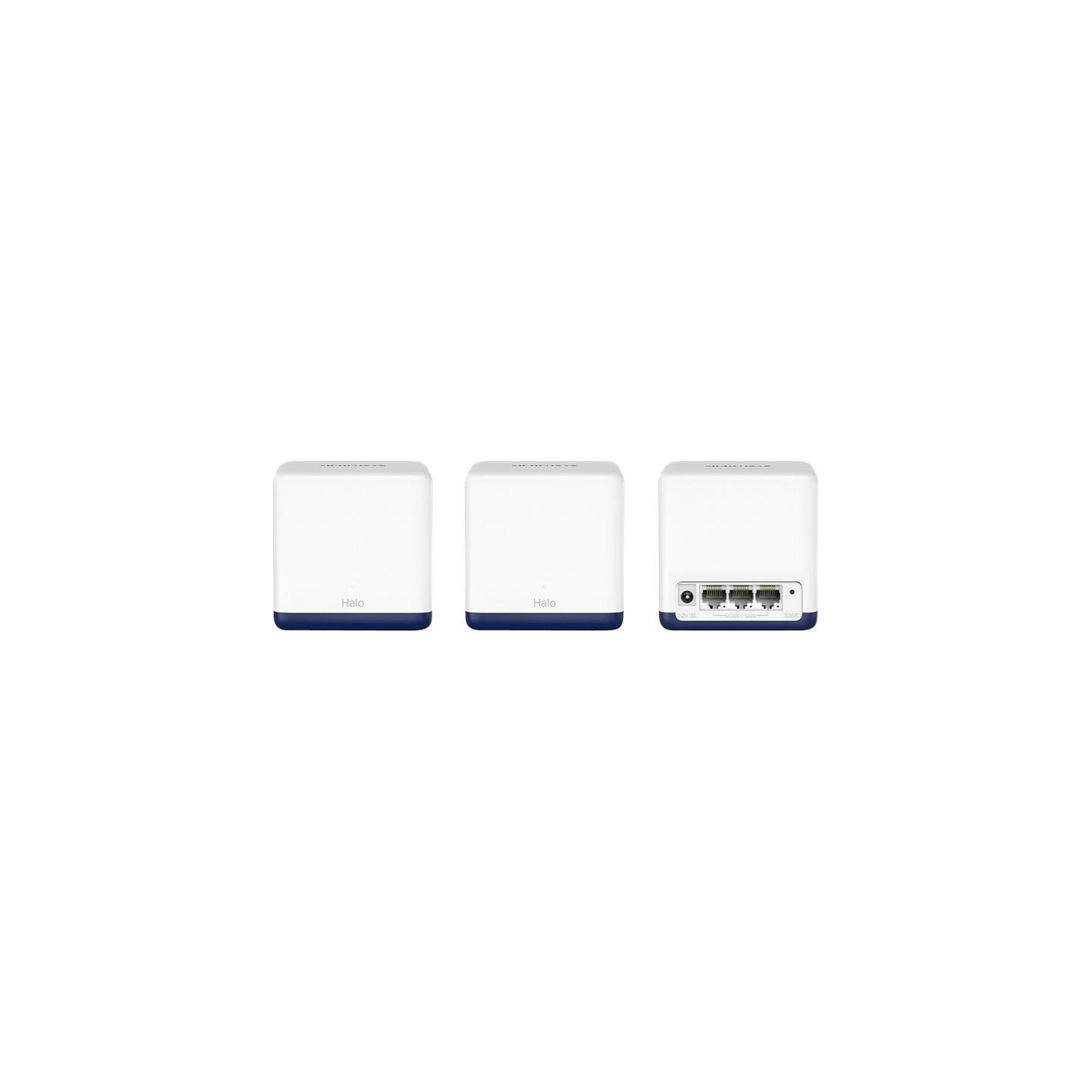 Mercusys AC1900 Whole Home Mesh Wi-Fi System | Halo H50G (3-Pack) | 802.11ac | 1300+600 Mbit/s | Ethernet LAN (RJ-45) ports 3 | 