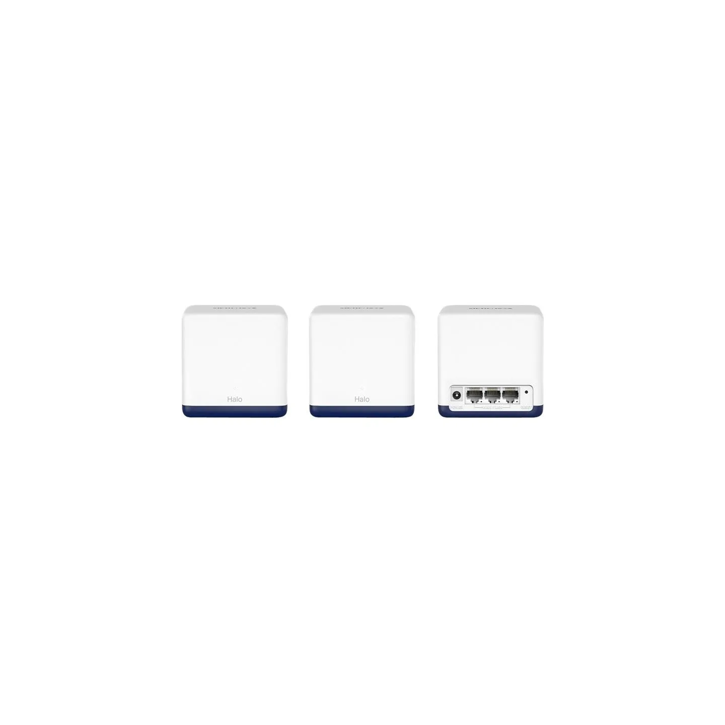 Mercusys AC1900 Whole Home Mesh Wi-Fi System | Halo H50G (3-Pack) | 802.11ac | 1300+600 Mbit/s | Ethernet LAN (RJ-45) ports 3 | 