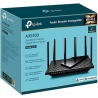 Tp-Link Dual-Band Wi-Fi 6 Router | Archer AX72 | 802.11ax | 10/100 Mbit/s | Ethernet LAN (RJ-45) ports 3 | Mesh Support No | MU-