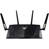 Asus Dual-band WiFi 7 AiMesh Extendable Performance Router | RT-BE88U | 802.11be | 10/100/1000 Mbit/s | Ethernet LAN (RJ-45) por