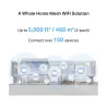 Mercusys BE3600 Whole Home Mesh Wi-Fi 7 System | Halo H25BE (2-pack) | 802.11ax | Ethernet LAN (RJ-45) ports 1 | Mesh Support Ye