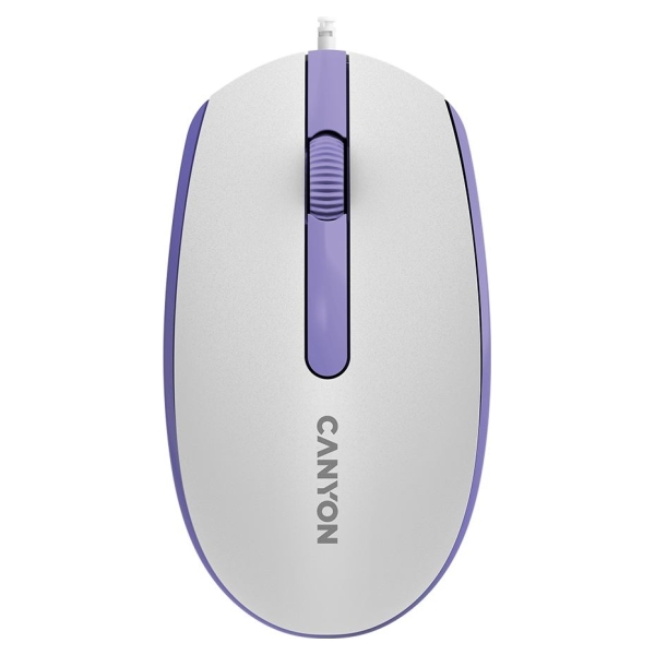 Canyon mouse M-10 Wired White Lavender