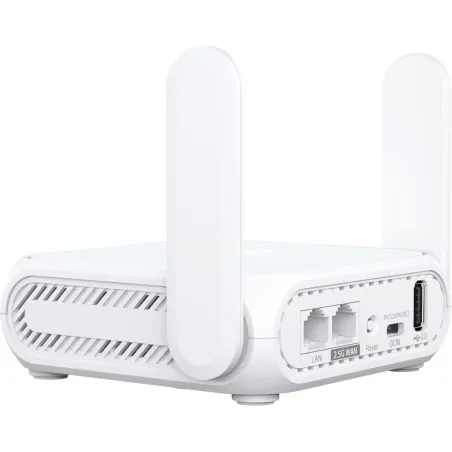 Asus Dual-band WiFi 7 Travel Router | RT-BE58 Go | 802.11be | 688/2882 Mbit/s | Mesh Support Yes | MU-MiMO Yes | No mobile broad