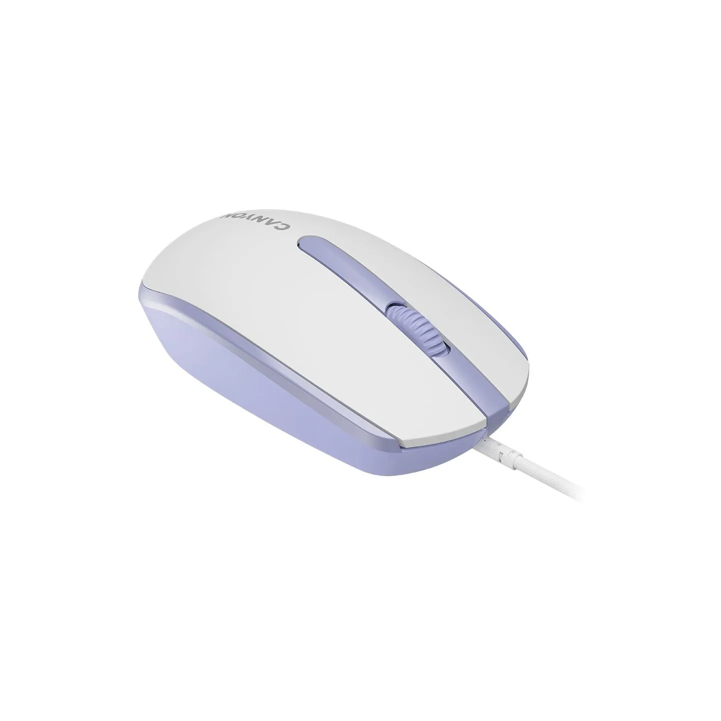 Canyon mouse M-10 Wired White Lavender