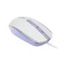 Canyon mouse M-10 Wired White Lavender