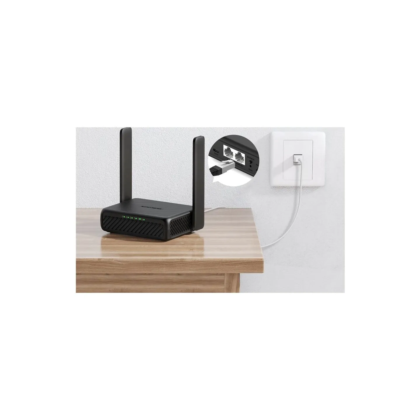 Mercusys MB113-4G | Wireless 4G LTE Portable Router | 802.11n | Ethernet LAN (RJ-45) ports 2 | 300 Mbit/s | Mesh Support No | MU