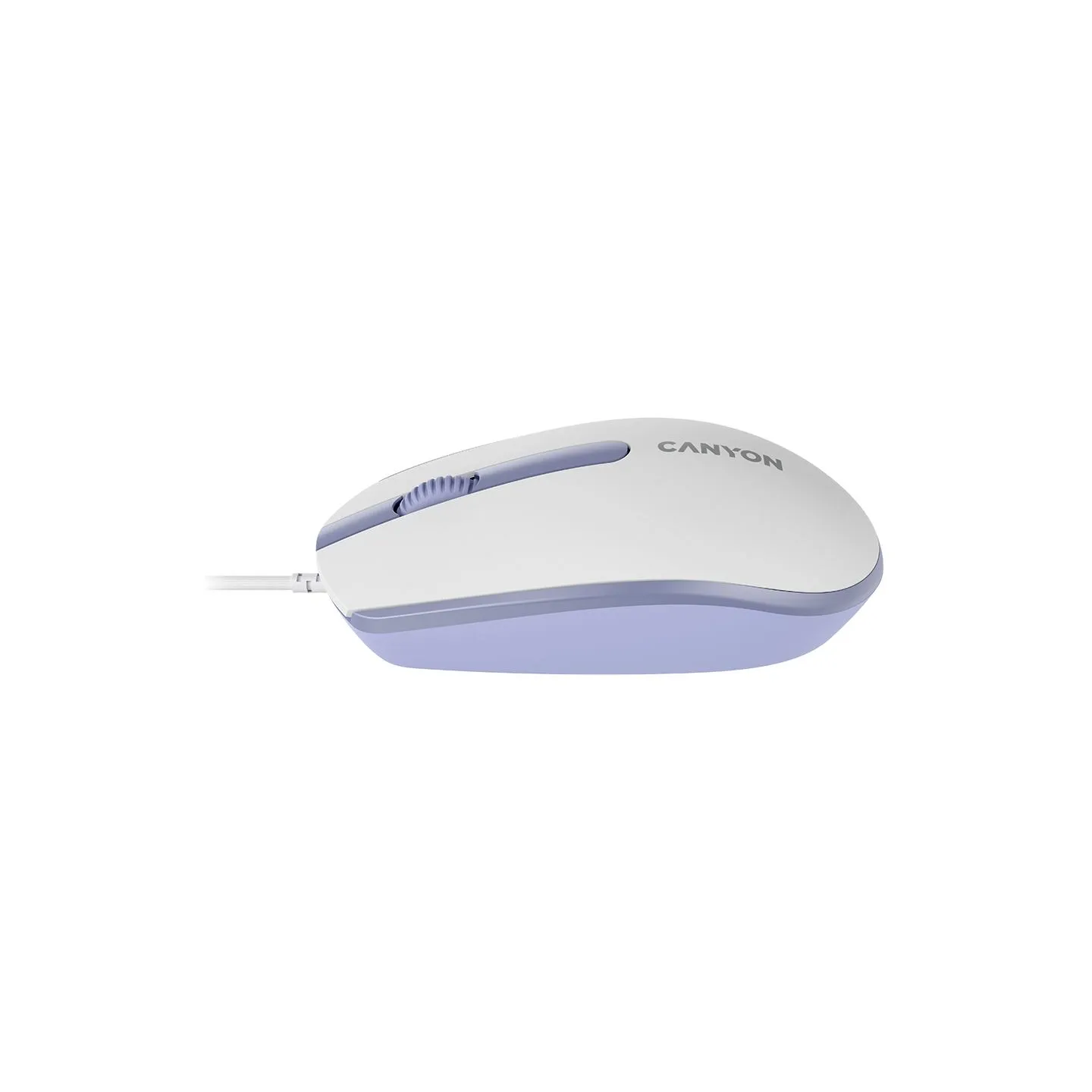 Canyon mouse M-10 Wired White Lavender