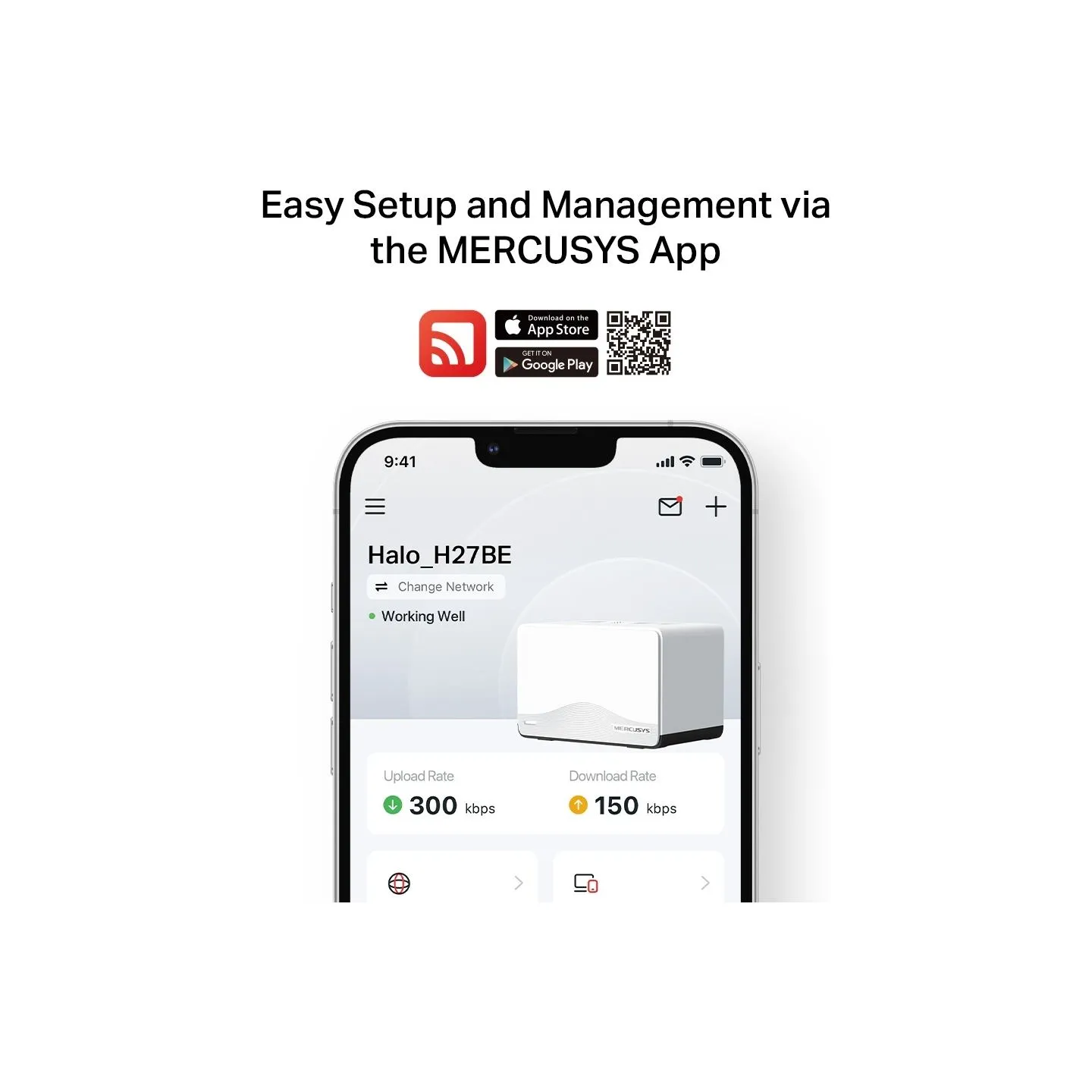 Mercusys | BE3600 Whole Home Mesh Wi-Fi 7 System | Halo H27BE (2-pack) | 802.11ax | Ethernet LAN (RJ-45) ports 1 | Mesh Support 