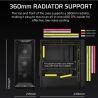 Corsair PC case 3200D RS Mid-Tower black