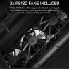 Corsair PC Case | 3200D RS | Black | Mid-Tower