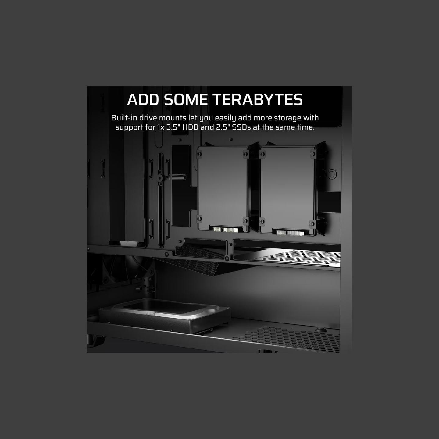 Corsair PC case 3200D RS Mid-Tower black
