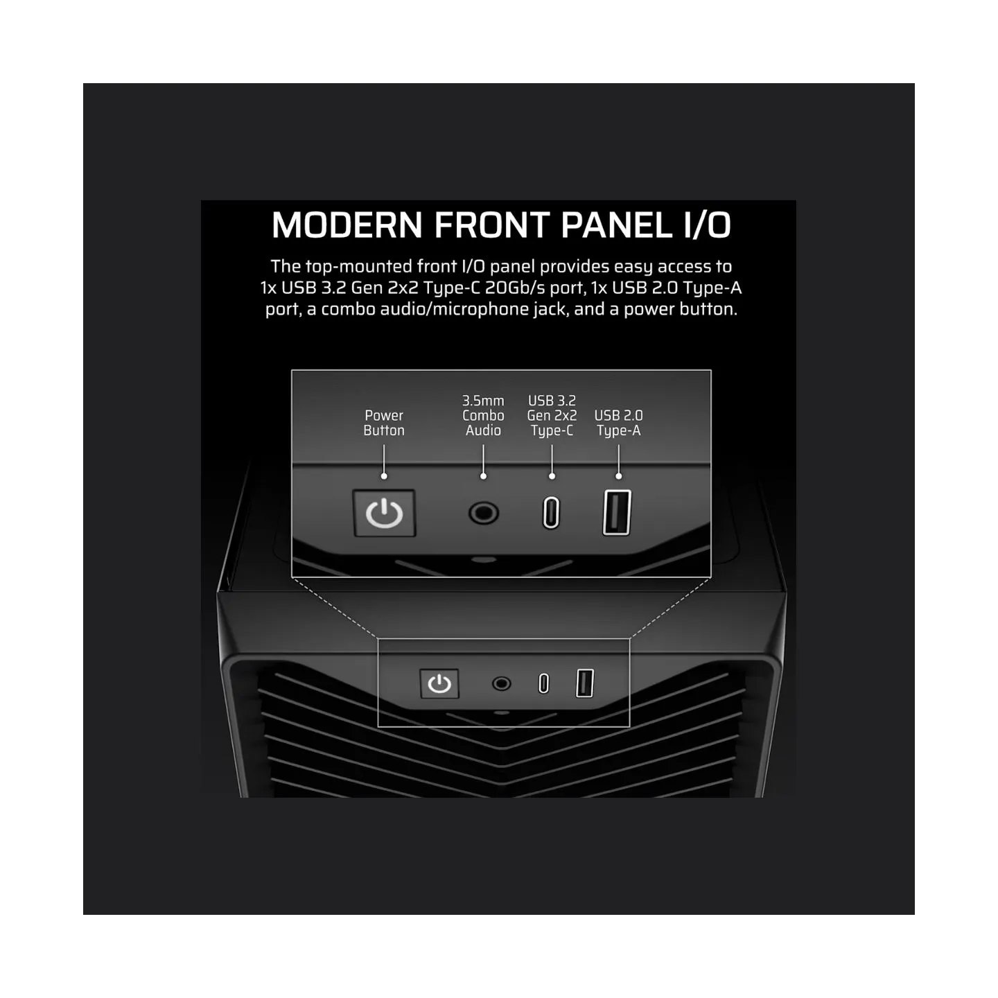 Corsair PC case 3200D RS Mid-Tower black