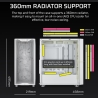 Corsair PC Case | 3200D RS | White | Mid-Tower
