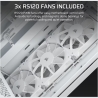 Corsair PC case 3200D RS Mid-Tower white