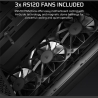 Corsair PC case 3200D RS Mid-Tower smoke