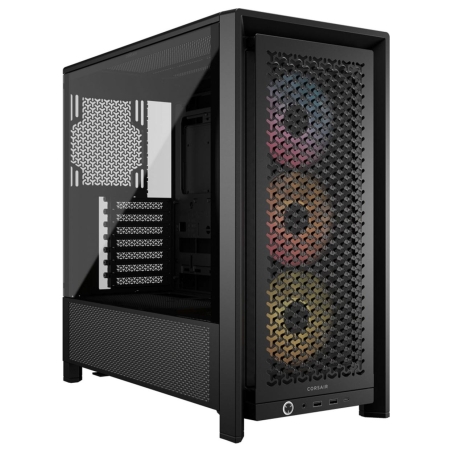 Corsair PC Case | Frame 4000D RS ARGB Modular | Black | Mid-Tower