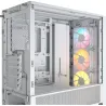 Corsair PC Case | Frame 4000D RS ARGB Modular | White | Mid-Tower
