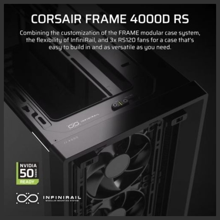Corsair FRAME 4000D RS Black Mid Tower ATX