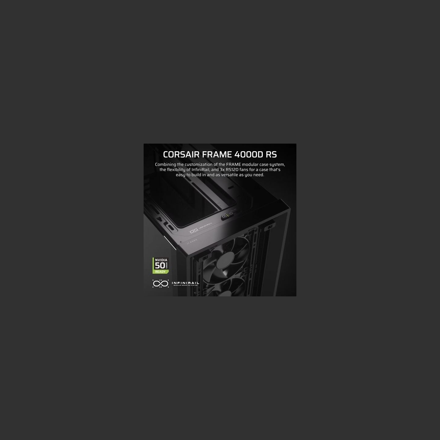 Corsair FRAME 4000D RS Black Mid Tower ATX