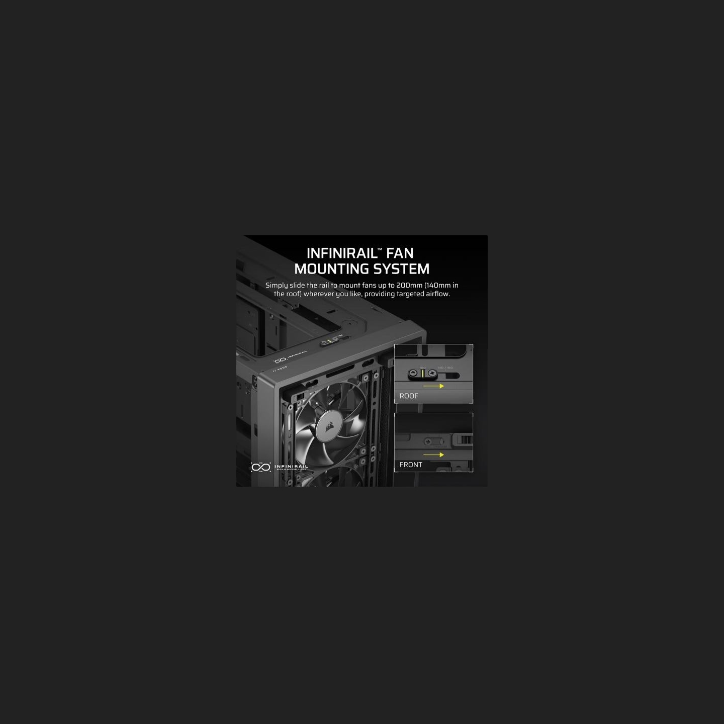 Corsair FRAME 4000D RS Black Mid Tower ATX