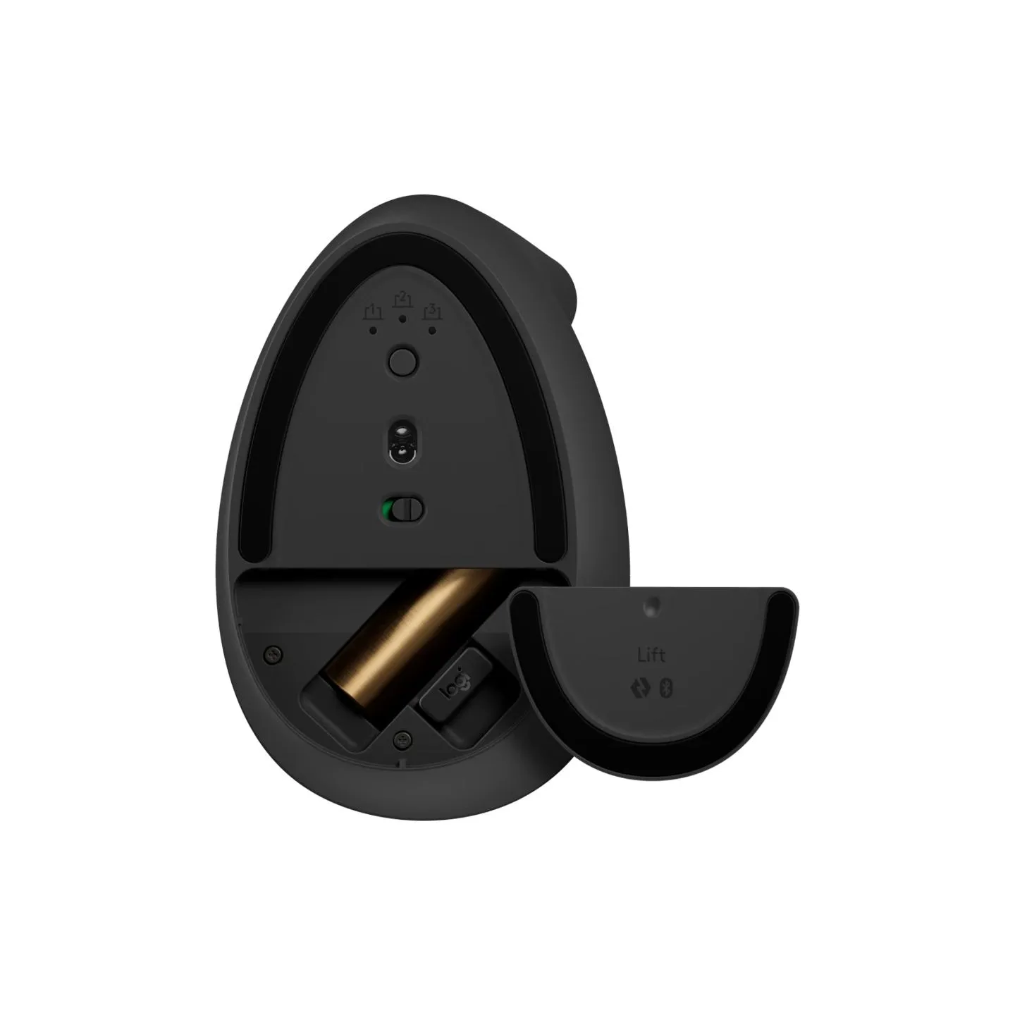 Logitech Lift Bluetooth Vertical Ergonomic Mouse - GRAPHITE/BLACK